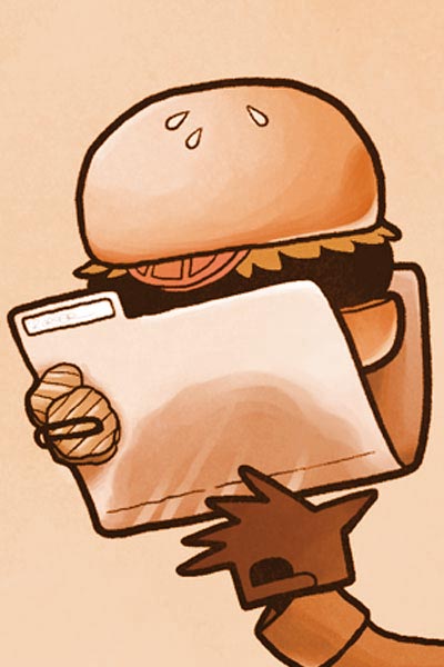Habitual Burger Illustrations